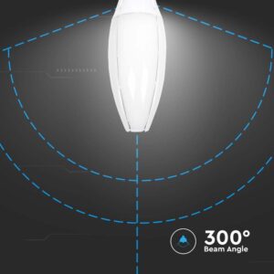 LED Λάμπα E40 60W V-TAC PRO Samsung Chip 300° 6500lm Φυσικό Λευκό 4000K – 21187