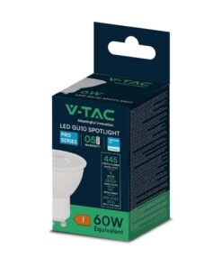 LED SPOT Λάμπα GU10 6W V-TAC PRO Samsung Chip 110° 445lm Φυσικό Λευκό 4000K – 21193
