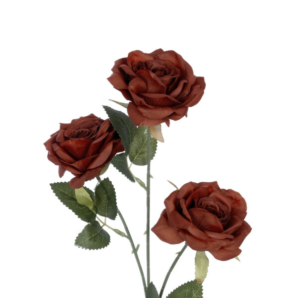 GloboStar® Artificial Garden RED CLIMBING ROSE BRANCH 21196 Τεχνητό Διακοσμητικό Κλαδί Τριαντάφυλλο Κόκκινο Y66cm