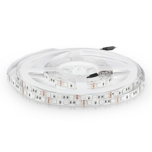 LED Ταινία 7W V-TAC Dimmable 900lm/m Πολύχρωμη RGB 5 Μέτρα - 212120