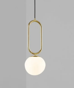 Κρεμαστό Φωτιστικό DFTP Shapes 27 1xE27 Χρώματος Ορειχάλκου – 2120023035