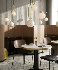 Κρεμαστό Φωτιστικό DFTP Shapes 27 1xE27 Χρώματος Ορειχάλκου – 2120023035