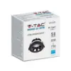 LED Φωτιστικό Χωνευτό COB 20W Μαύρο V-TAC PRO Samsung Chip 120° 1780lm Θερμό 3000K – 2120054