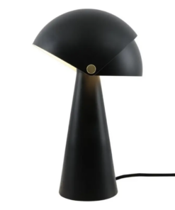 Επιτραπέζιο Φωτιστικό DFTP Align 1xE27 Μαύρου Χρώματος – 2120095003