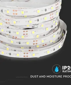 LED Ταινία 4.2W 12V V-TAC 420lm/m Πράσινη 5 Μέτρα – 212011