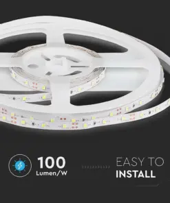 LED Ταινία 4.2W 12V V-TAC 420lm/m Πράσινη 5 Μέτρα – 212011