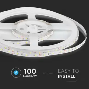 LED Ταινία 4.2W 12V V-TAC 420lm/m Πράσινη 5 Μέτρα – 212011