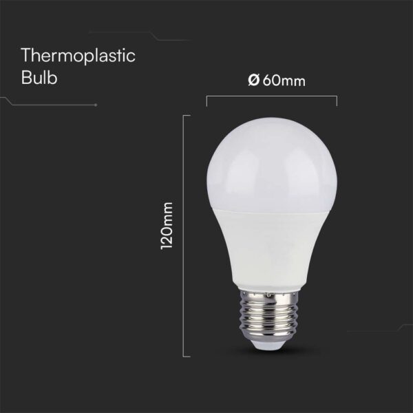 Λάμπα LED E27 A60 Samsung Chip SMD 11W 4000K Dimmable  V-TAC – 2120184