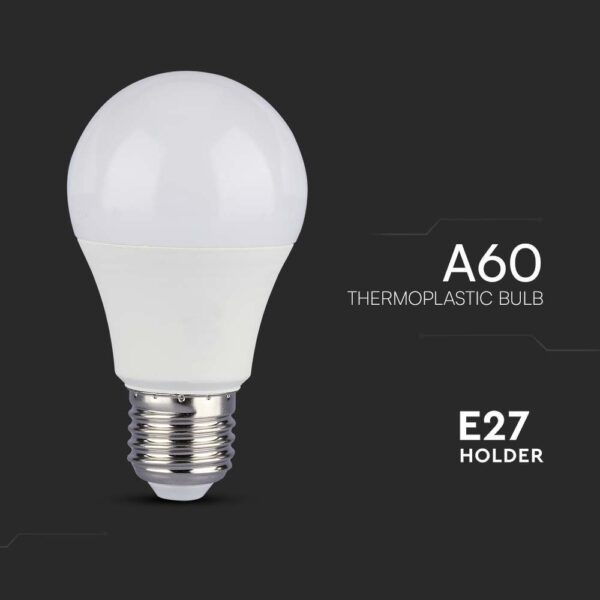 Λάμπα LED E27 A60 Samsung Chip SMD 11W 4000K Dimmable  V-TAC – 2120184