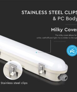 LED Φωτιστικό-Φως Ασφαλείας 48W Τύπου Φθορίου 150cm V-TAC PRO Samsung Chip 120° 5760lm Αδιάβροχο IP65 Φυσικό 4000K – 2120221