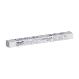 LED Αδιάβροχο φωτιστικό Samsung SMD 36W 1.2m φυσικό λευκό 4000K ασφαλείας milky cover με ανοξείδωτα κλιπς 120lm/W V-TAC – 2120223