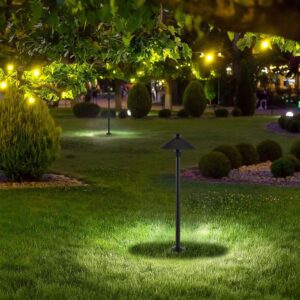 7W Led Φωτιστικό Κολωνακι/Καρφί Κήπου V-TAC SAMSUNG Chip Μαύρο IP65 3000K – 2120316