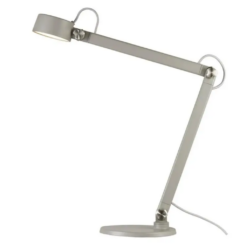 Επιτραπέζιο Φωτιστικό Γραφείο DFTP Nobu LED 6W 2700K Γκρι Χρώματος – 2120405010