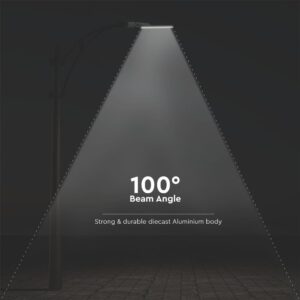 Φωτιστικό Δρόμου LED 30W SAMSUNG Γκρι 3450lm 4000K IP65 V-TAC – 2120422