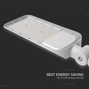 Φωτιστικό Δρόμου LED 30W SAMSUNG Γκρι 3450lm 4000K IP65 V-TAC – 2120422