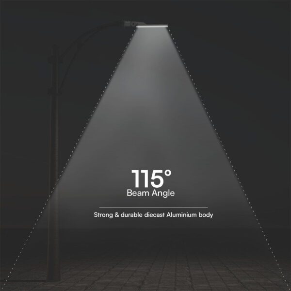 Φωτιστικό Δρόμου LED 150W SAMSUNG Γκρι 17220lm 6500K IP65 V-TAC – 2120429
