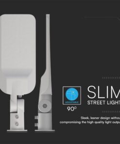 Φωτιστικό Δρόμου LED 150W SAMSUNG Γκρι με Αισθητήρα Φωτός 17220lm 4000K IP65 V-TAC – 2120436