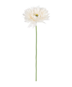 GloboStar® Artificial Garden PALE PINK GERBERABRANCH 21204 Τεχνητό Διακοσμητικό Κλαδί Ζέρμπερας Απαλό Ροζ Y44cm