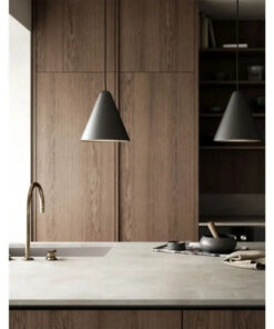 Κρεμαστό Φωτιστικό DFTP Nono 23,5 1xE27 Μαύρου Χρώματος – 2120503003