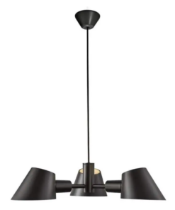 Κρεμαστό Φωτιστικό DFTP Stay 3xE27 Μαύρου Χρώματος – 2120703003