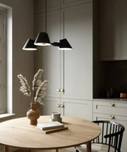 Κρεμαστό Φωτιστικό DFTP Stay 3xE27 Μαύρου Χρώματος – 2120703003