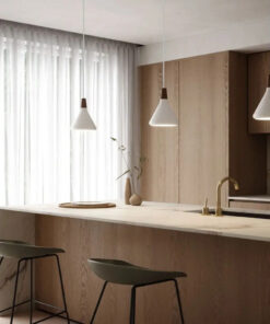 Κρεμαστό Φωτιστικό DFTP Nori 18 1xE27 Χρώματος Λευκού – 2120803001