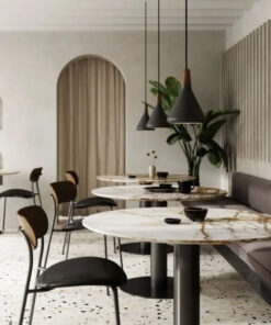 Κρεμαστό Φωτιστικό DFTP Nori 18 1xE27 Μαύρου Χρώματος – 2120803003