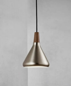 Κρεμαστό Φωτιστικό DFTP Nori 18 1xE27 Χρώματος Νικελ Ματ – 2120803032