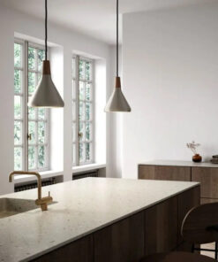 Κρεμαστό Φωτιστικό DFTP Nori 18 1xE27 Χρώματος Νικελ Ματ – 2120803032