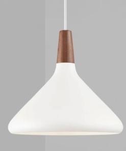 Κρεμαστό Φωτιστικό DFTP Nori 27 1xE27 Λευκού Χρώματος – 2120813001