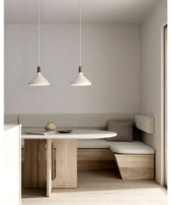 Κρεμαστό Φωτιστικό DFTP Nori 27 1xE27 Λευκού Χρώματος – 2120813001