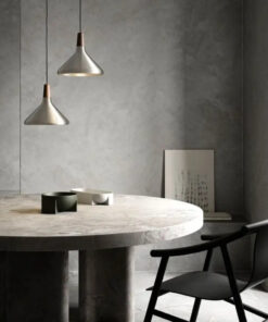 Κρεμαστό Φωτιστικό DFTP Nori 27 1xE27 Χρώματος Νίκελ – 2120813032