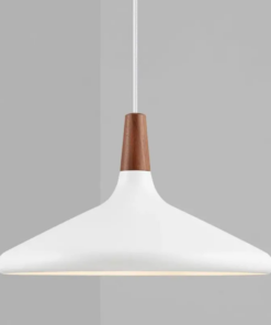 Κρεμαστό Φωτιστικό DFTP Nori 39 1xE27 Λευκού Χρώματος – 2120823001