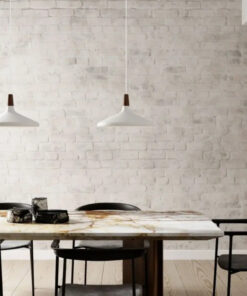 Κρεμαστό Φωτιστικό DFTP Nori 39 1xE27 Λευκού Χρώματος – 2120823001