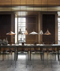 Κρεμαστό Φωτιστικό DFTP Nori 39 1xE27 Χρώματος Νίκελ – 2120823032