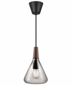 Κρεμαστό Φωτιστικό DFTP Nori 18 1xE27 Φιμέ Χρώματος – 2120843047