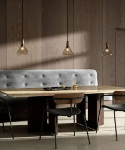 Κρεμαστό Φωτιστικό DFTP Nori 18 1xE27 Φιμέ Χρώματος – 2120843047