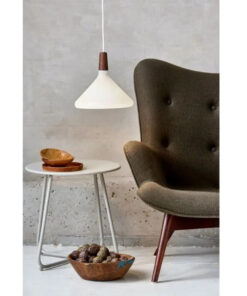 Κρεμαστό Φωτιστικό DFTP Nori 27 1xE27 Λευκού Χρώματος – 2120853001