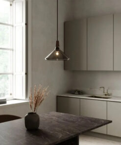 Κρεμαστό Φωτιστικό DFTP Nori 27 1xE27 Φιμέ Χρώματος – 2120853047