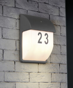 Φωτιστικό Τοίχου Trio Lighting MERSEY 2x E14 Ανθρακί Χυτό Αλουμίνιο IP44 – 212160242