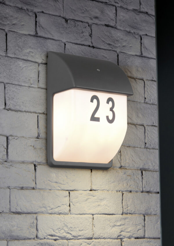 Φωτιστικό Τοίχου Trio Lighting MERSEY  2x E14 Ανθρακί Χυτό Αλουμίνιο IP44  – 212160242