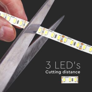 LED Ταινία 20W V-TAC Dimmable CRI>95 2000lm/m Ψυχρό 6400K 5 Μέτρα – 212161