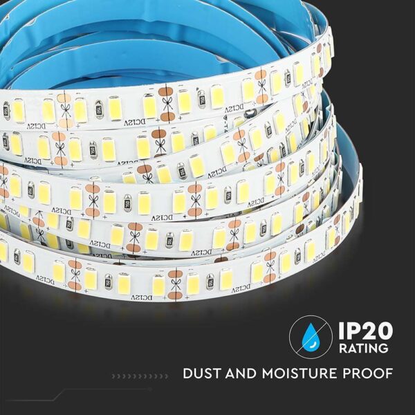 LED Ταινία 20W V-TAC Dimmable CRI>95 2000lm/m Ψυχρό 6400K 5 Μέτρα – 212161