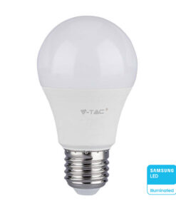 LED Λάμπα E27 A60 8.5W V-TAC PRO Samsung Chip 806lm Φυσικό Λευκό 4000K – 21229