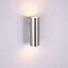 Φωτιστικό Τοίχου Trio Lighting   2xGU10 Νίκελ Ματ Μεταλλικό    212400207