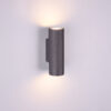 Φωτιστικό Τοίχου Trio Lighting   2xGU10 Μαύρο Ματ Μεταλλικό    212400232