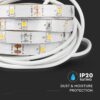 Σετ Εύκαμπτης Ταινίας LED 1.2m 3W με Αισθητήρα Κίνησης για Μονό Κρεβάτι V-TAC IP65 Φυσικό 4000K – 212549
