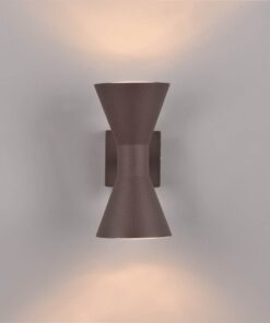 Φωτιστικό Τοίχου Up-Down Απόχρωση Σκουριάς ARDAS 2x GU10 IP44 Trio Lighting – 212560224