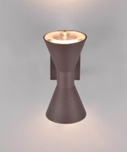 Φωτιστικό Τοίχου Up-Down Απόχρωση Σκουριάς ARDAS 2x GU10 IP44 Trio Lighting – 212560224