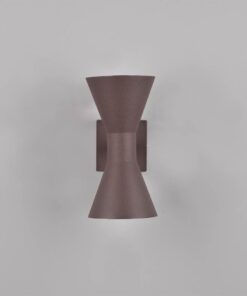 Φωτιστικό Τοίχου Up-Down Απόχρωση Σκουριάς ARDAS 2x GU10 IP44 Trio Lighting – 212560224